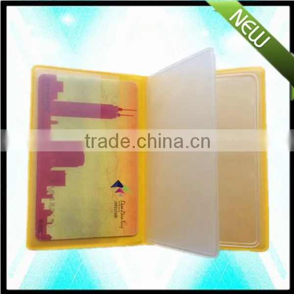 Business card case glossy hard cover card holder