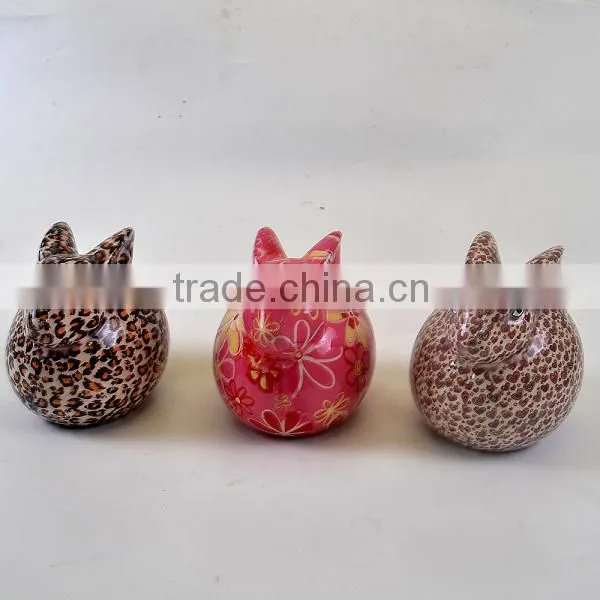 Unique Shaped Ceramic Owls For Home Decoration