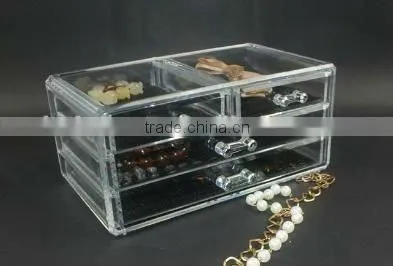 Acrylic accessories combination storage box