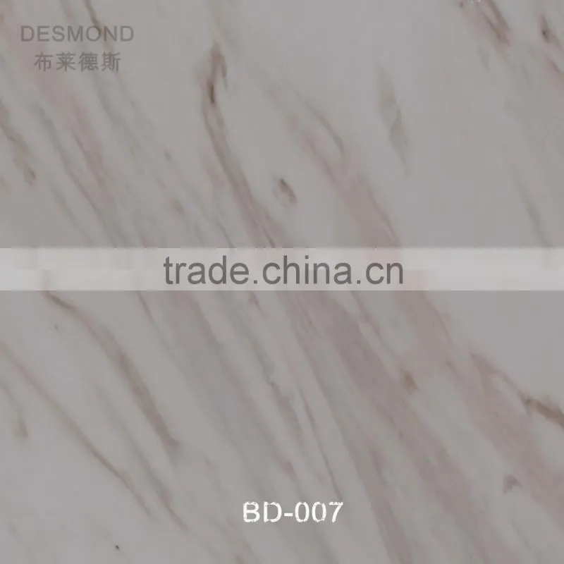 PVC plate similar as marble sheet for wall
