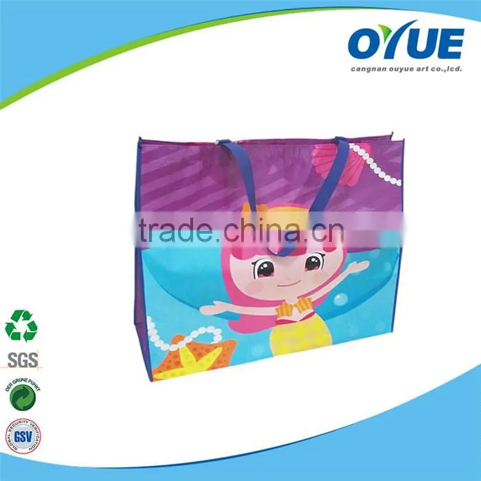 Hot sale lovely printing non woven shopping bag printing non woven bag