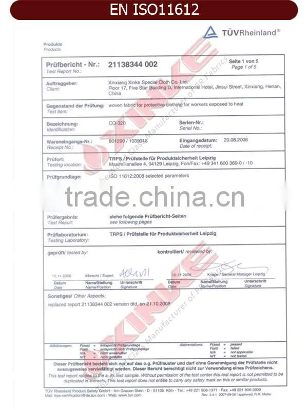 anti mosqutio coverall material for insect repellency clothes