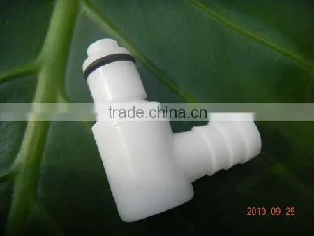 3/8" POM NBR hose barb elbow/quick coupling