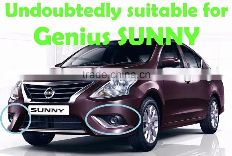 New Design Body Kit FOR NISSANN SUNNY LED CAR DRL Daytime Running LIGHT