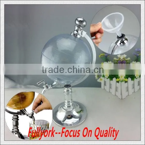 Globe Juice Tea Wine Dispenser Drink Beer Machine Beer Pump Single Canister Globe Beverage Dispenser