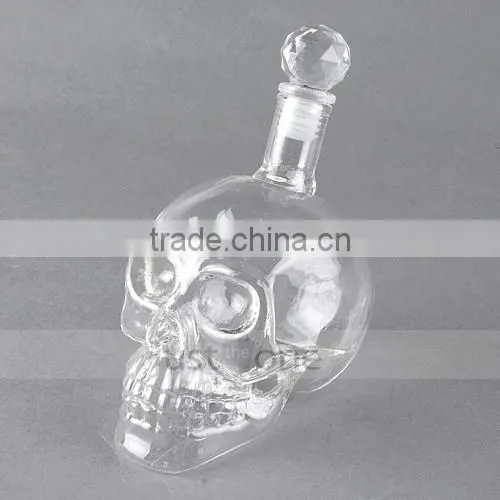 China Manufacturer special shape glass bottle, glass bottles for liquor