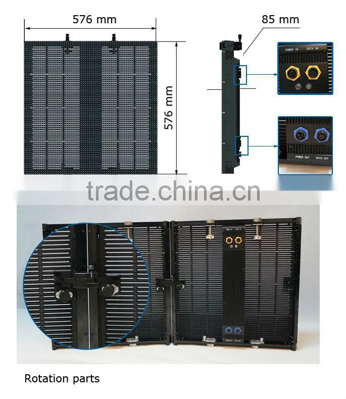 P9 flexible led curtain screen