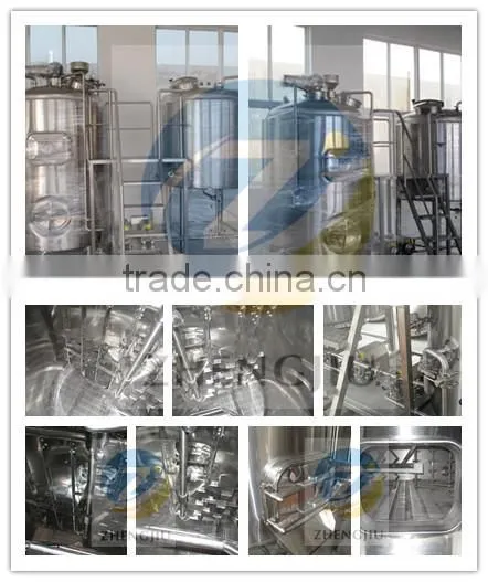 CIP cleaning in-place system for brewery and juice