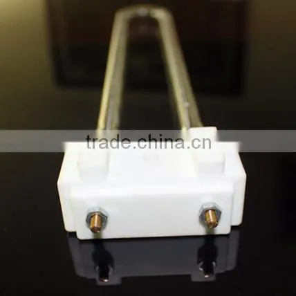 Energy saving Alumina ceramic holder for Infrared Carbon Fiber Quartz Glass Heating Lamp tube