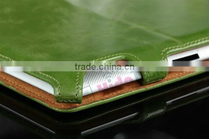 for apple ipad 3 case,Leather Case High quality with stand,leather cover case
