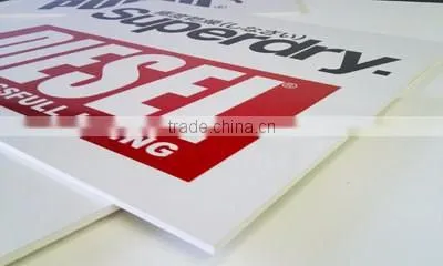 Long Life Printed Type PVC Foamed Board magnetic sign