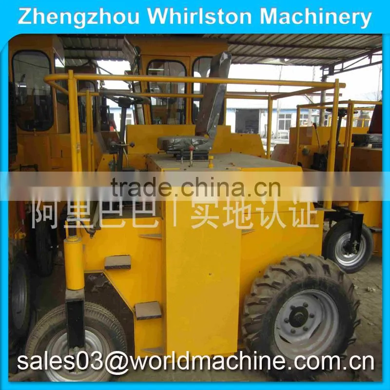mushroom compost machine/industrial machine compost/compost turning machine/compost mixing machine