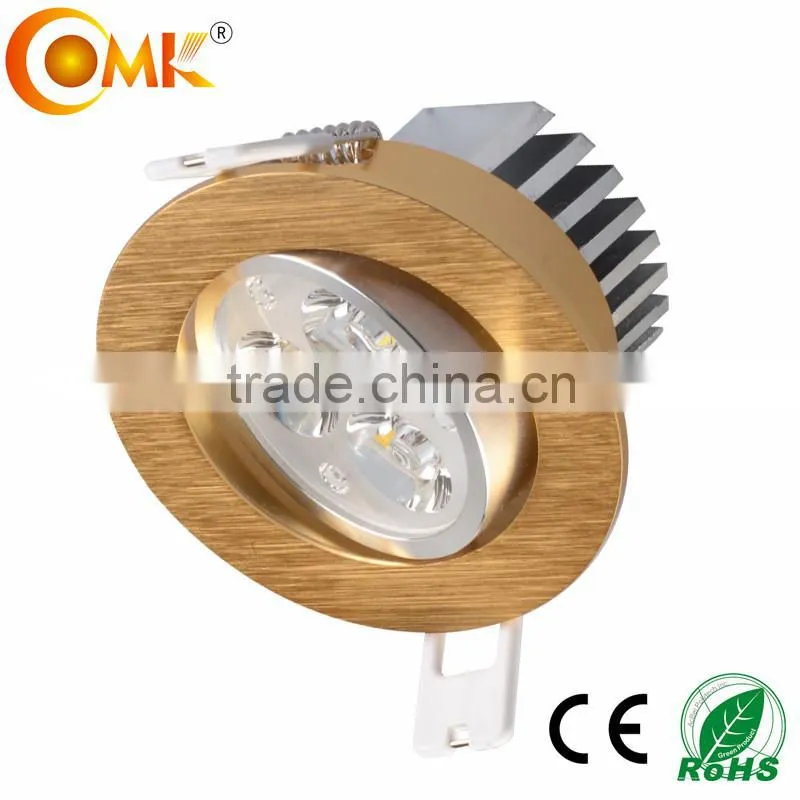 Golden led spot light