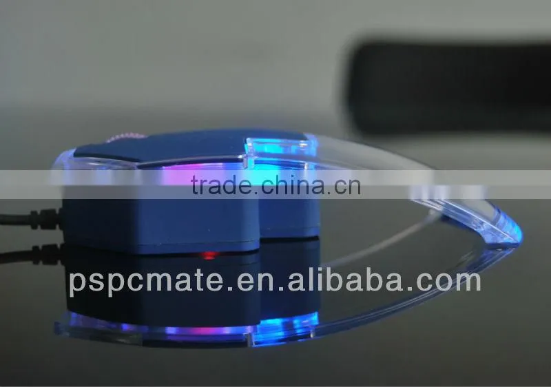 3D Optical Wired Mouse With Light