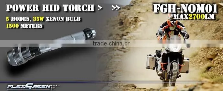 good quality 6600mah 11.1V 18650 battery 35W hid xenon work light