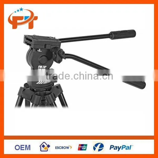 New Pro Vista Video Tripod with FM18 Fluid Head 7518