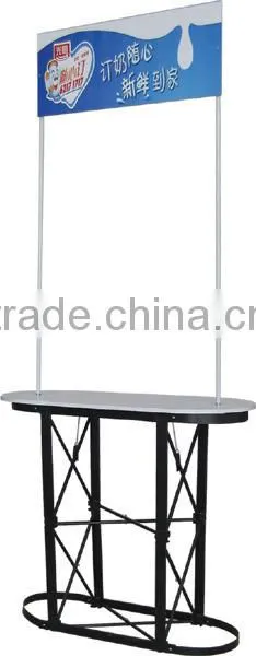 portable pop up promotion counter