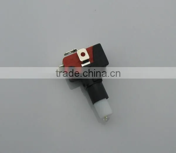 100mm illuminated convex round button with led and microswitch red color F00065