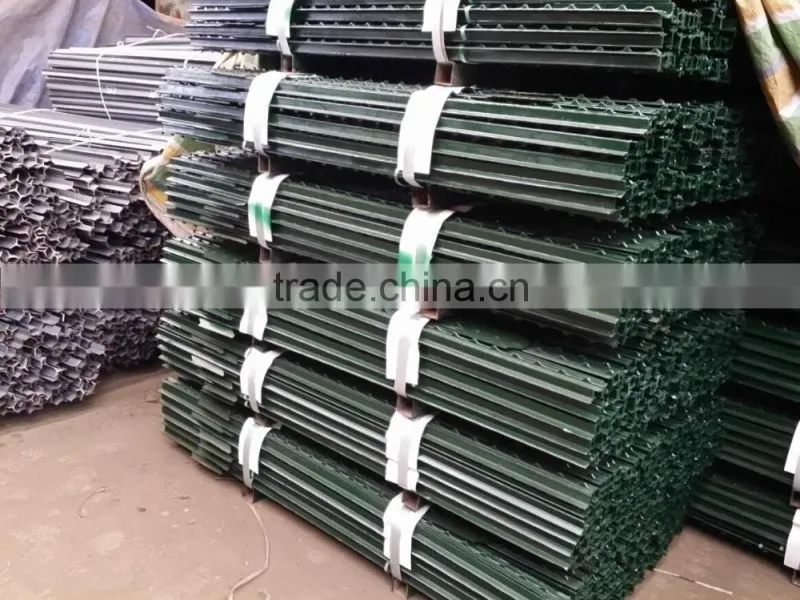 Chain Link Fence Studded Steel Post