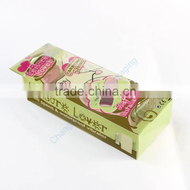 Environmental Transparent Plastic Packaging for Sex Toy