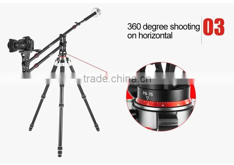 Kingjoy High strength mini aluminum extended jib crane VM-301