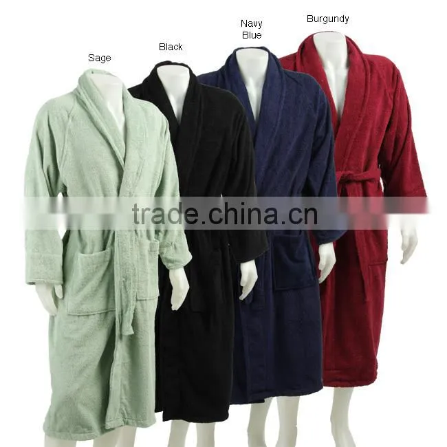 wholesale warm coral fleece cheap men robe