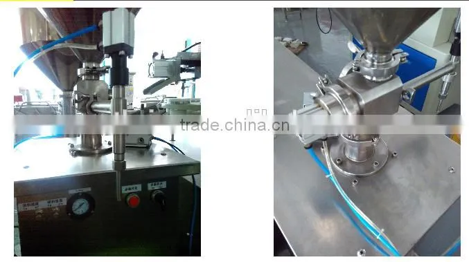 Glass/plastic liquid bottle filling machine,Pneumatic Honey filling machine