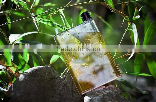 Best quality novelty smart paper shape creative water bottle
