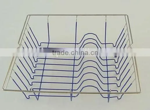 Metal cruet rack&cruet holder with two dishes