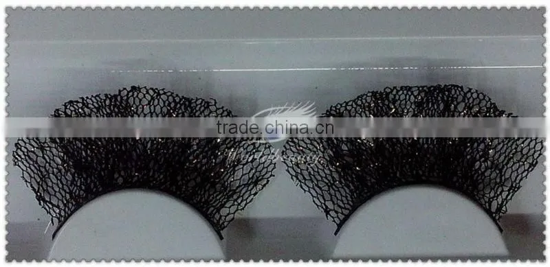 Lace golden color eyelashes wholesale