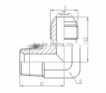 hydraulic hose crimping machine for hydraulic hose fitting