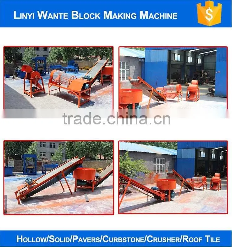 WT2-10 Fully automatic Brazil tijolos eco maquinas brick machine