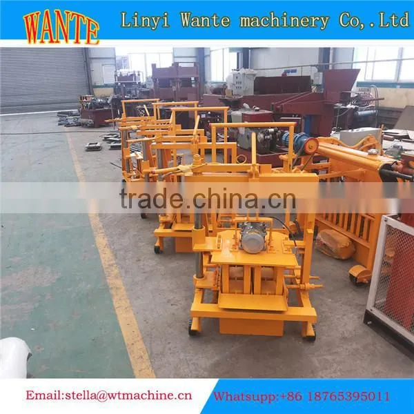 QT40-3C cement machine China/concrete blocks making machine