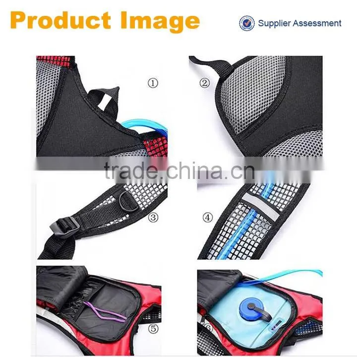 Wholesale popular custom hydration bag, hydration pack 2l for outdoor