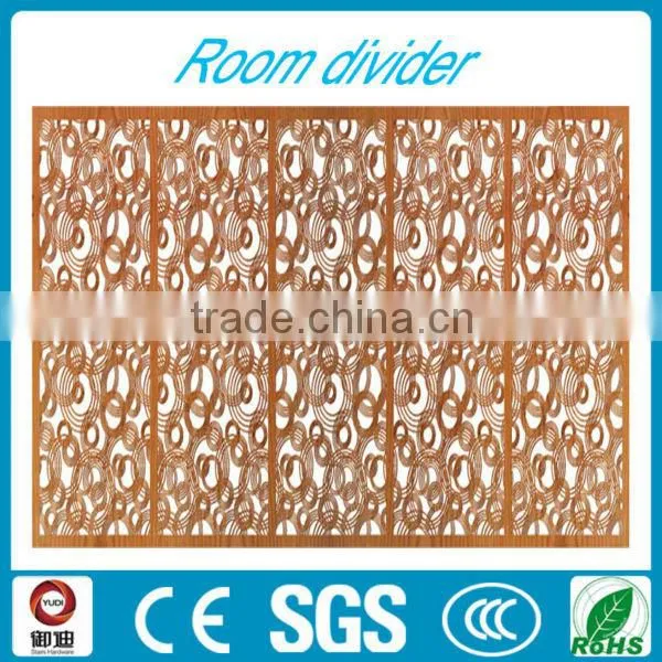 decorative metal laser cut folding room screens