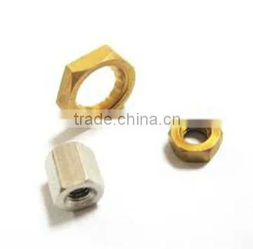 M2*1.6 hex brass nuts