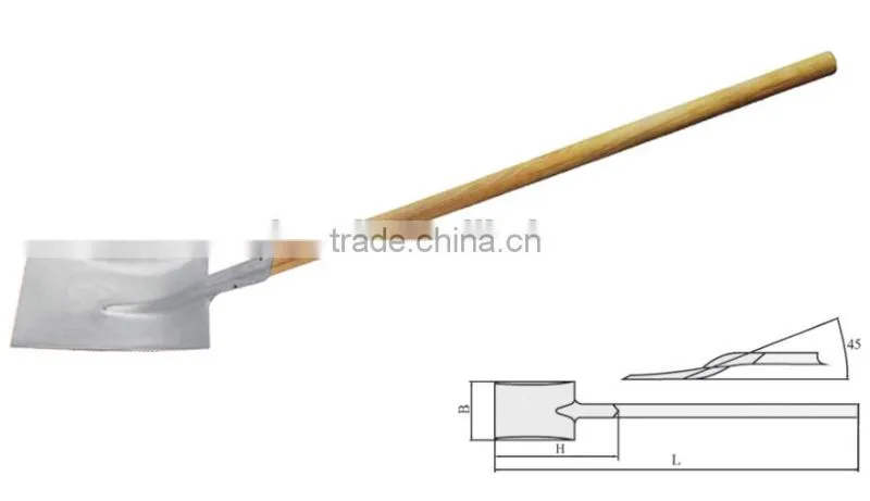 China Manufacturer Stainless Steel Tools Suqare Shovel