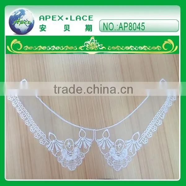 Ladies Suit neck design lace AP7965