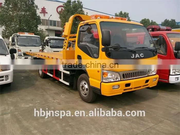 famouse brand JAC wrecker truck for sale