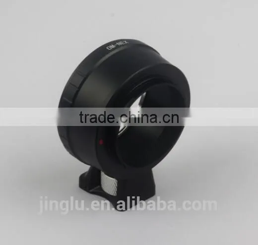 for Olympus OM lens to S ony NEX-3 NEX-5 E lens adapter ring with foot