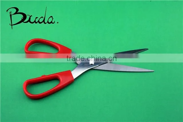 7" Hot sale good quality household scissors with plastic handle BD-S1665