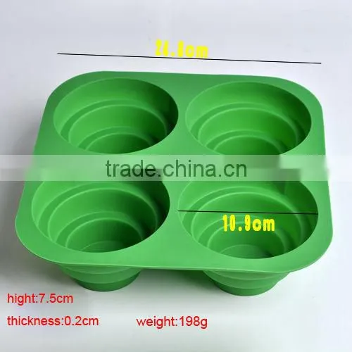 Food grade colorful silicone Kitchenware /cake mold/kitchen tools