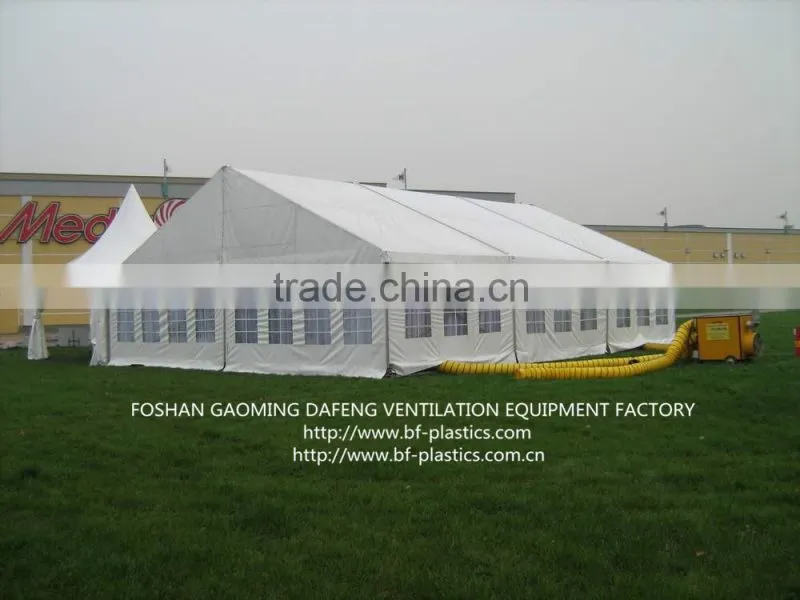 Water proof insulated air conditioning duct for outdoor project