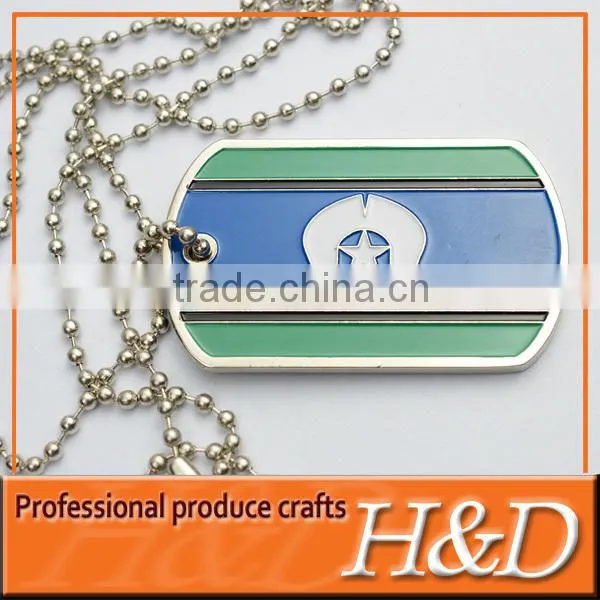 cheap metal 5*3cm custom tag for Germany