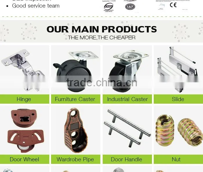 China Factory Wholesale Nylon Ball Caster