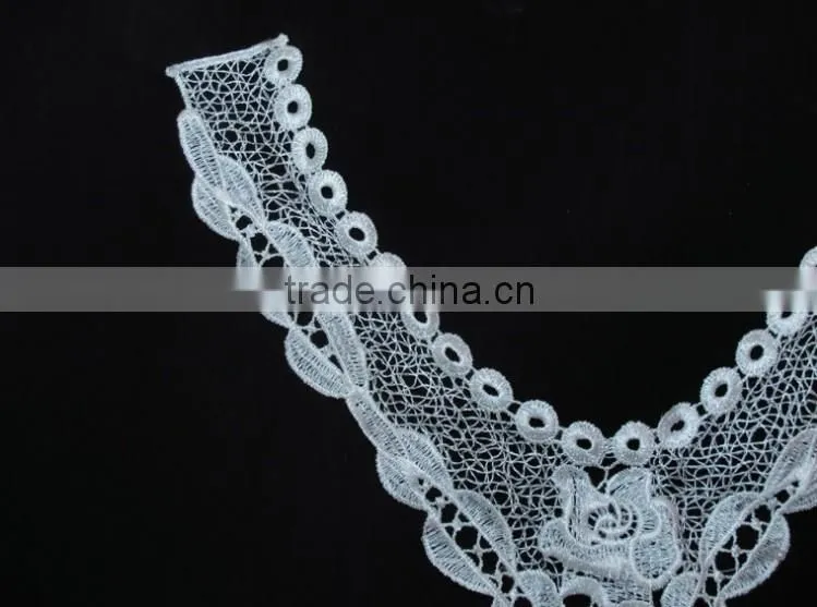 Polyester Embroidery Lace Garment Accessories Lace Dress Collar Lace