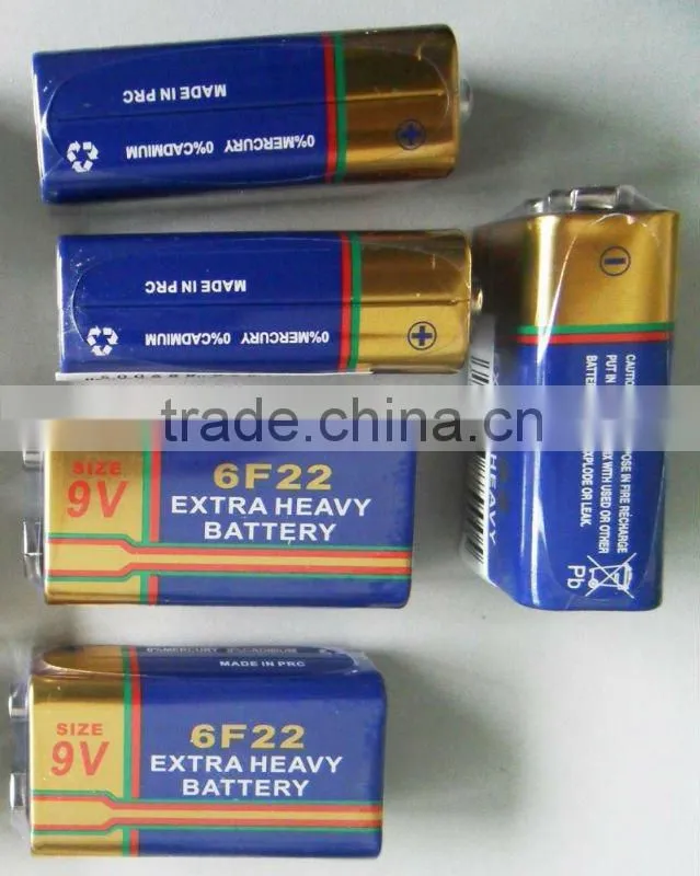 9v 6F22 006P battery from Eunicell brand
