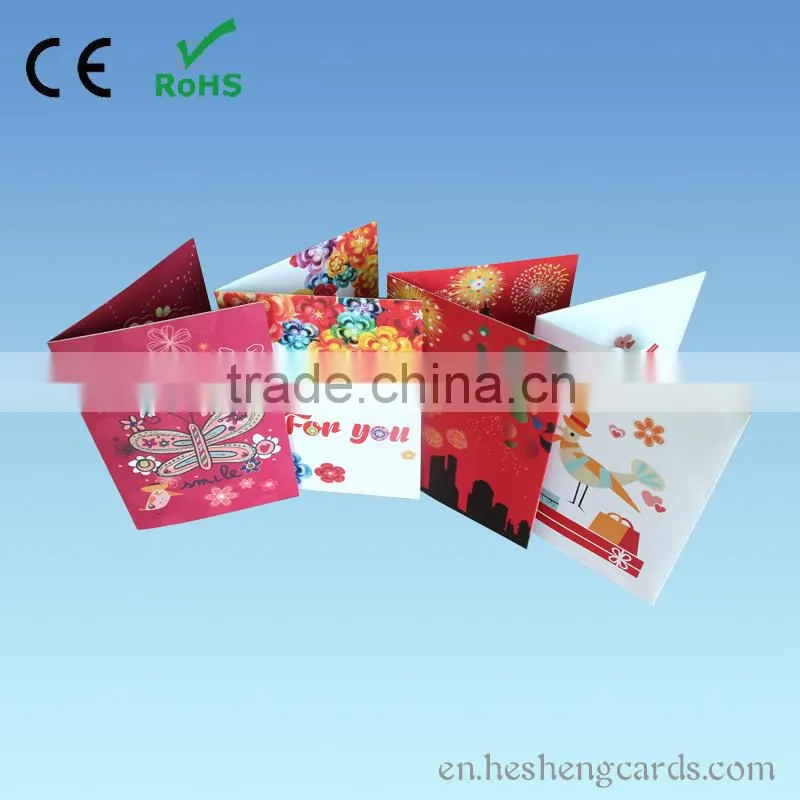 Beautiful musical greeting card for birthday gift