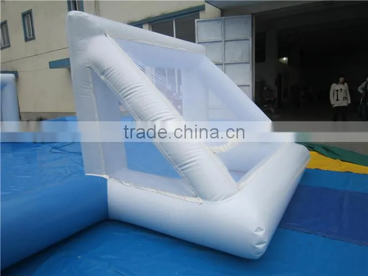 2016 Competitive price PVC tarpaulin PLATO inflatable football Field for sale