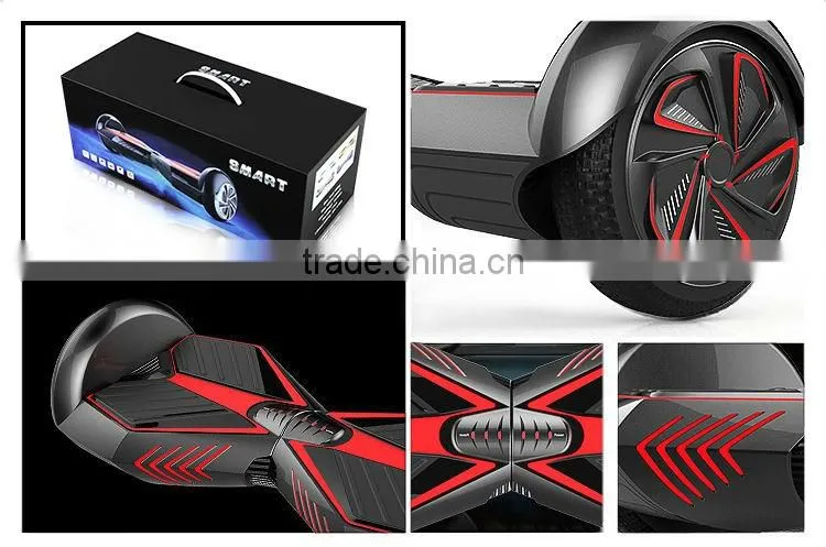 2016 China Factory Price Wholesale OEM skateboard CE FCC UL2272 msds un38.3 6.5 Inch 2 wheels scooter